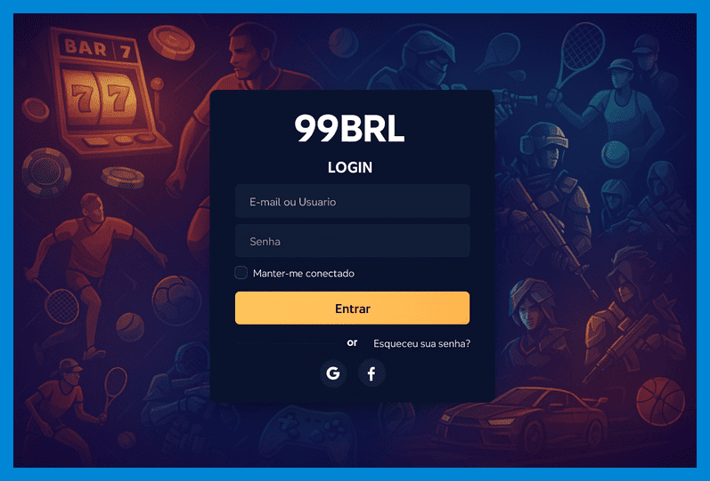 Registro na 99BRL Garante Acesso a uma Vasta Seleção de jogo